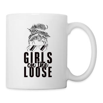 Girls On The Loose Girls Trip 2024 (en anglais seulement) - Mug blanc - blanc - Droite