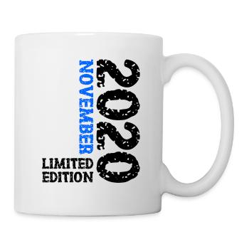 2020 Novembre Édition Limitée 3ème Anniversaire Décoration - Mug blanc - blanc - Droite