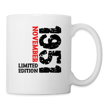 1951 novembre Limited Edition 72e anniversaire décoration - Mug blanc - blanc - Droite