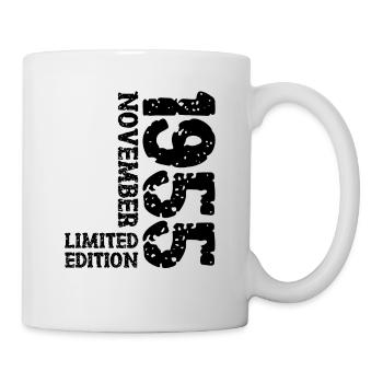 1955 novembre édition limitée 68e anniversaire décoration - Mug blanc - blanc - Droite