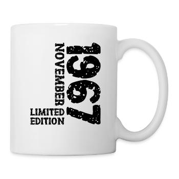 1967 November Limited Edition 56th Birthday Decoration - Mug - white - Right