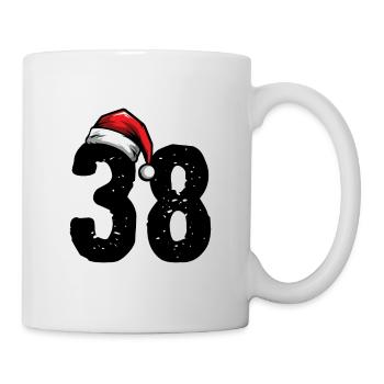 38 Numéro Noël - Mug blanc - blanc - Droite