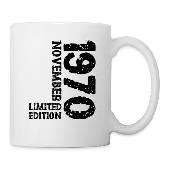 Décoration du 53ème anniversaire en édition limitée de novembre 1970 - Mug blanc - blanc - Droite