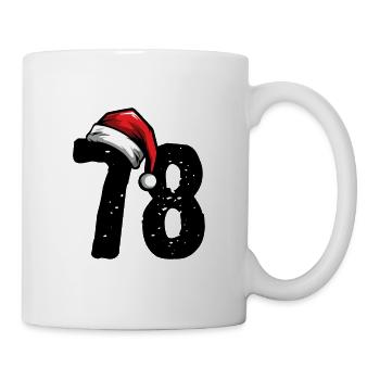 78 Number Christmas - Mug - white - Right