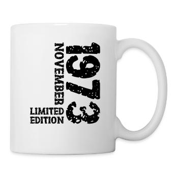 1973 novembre édition limitée 50e anniversaire décoration - Mug blanc - blanc - Droite