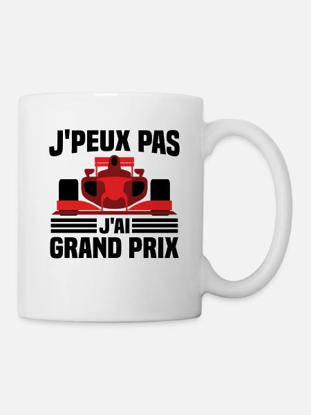 Je peux pas j ai grand prix - Mug blanc - blanc