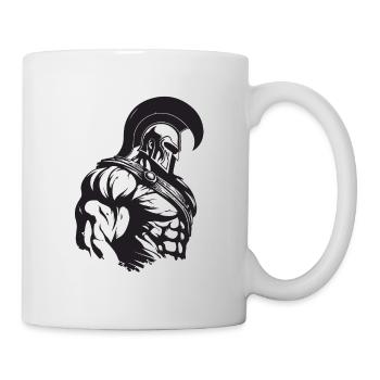 Spartan Gladiator Muscles Bodybuilding - Mug - white - Right