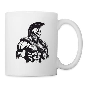 Spartan Gym Gladiateur Muscles Musculation - Mug blanc - blanc - Droite