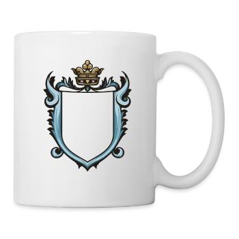 Coat of Arms Royal Ornaments Symbol - Mug - white - Right