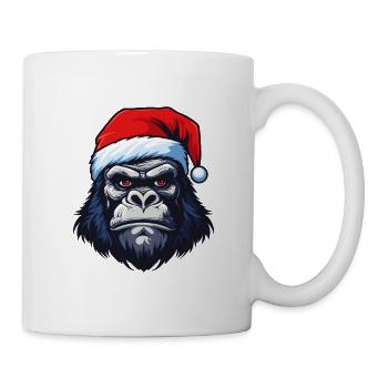 Gorilla Portrait Christmas - Mug - white - Right