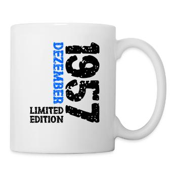 1957 December Limited Edition 66th Birthday Decoration - Mug - white - Right
