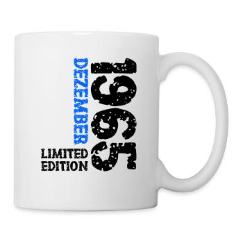 1965 décembre Limited Edition 58e anniversaire décoration - Mug blanc - blanc - Droite