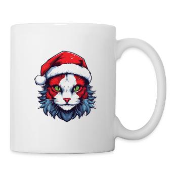 Cat Portrait Christmas - Mug - white - Right
