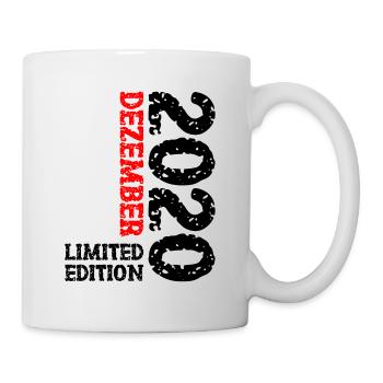 2020 Décembre Édition Limitée 3ème Anniversaire Décoration - Mug blanc - blanc - Droite