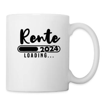 Rente 2024 Loading - Tasse - Weiß - Rechts
