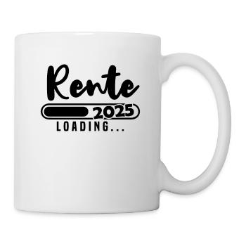 Rente 2025 Loading - Tasse - Weiß - Rechts