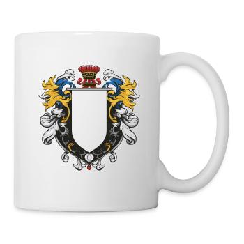 Wappen Symbol - Tasse - Weiß - Rechts