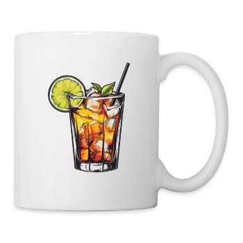 Limonade Drink - Tasse - Weiß - Rechts