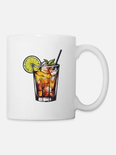 Limonade Drink - Tasse - Weiß