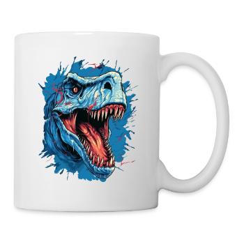 T-Rex Dinosaur Dino Tyrannosaurus Rex Vintage - Mug - white - Right
