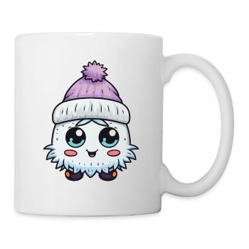 Winter Eskimo Kreatur Baby Comic Winter - Tasse - Weiß - Rechts