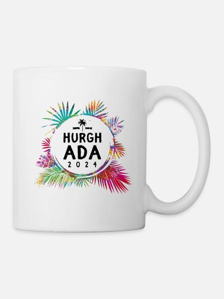 Hurghada 2024 Bunt - Tasse - Weiß