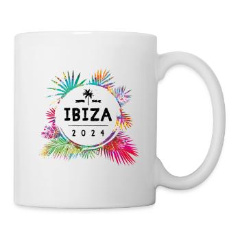 Ibiza 2024 Coloré - Mug blanc - blanc - Droite