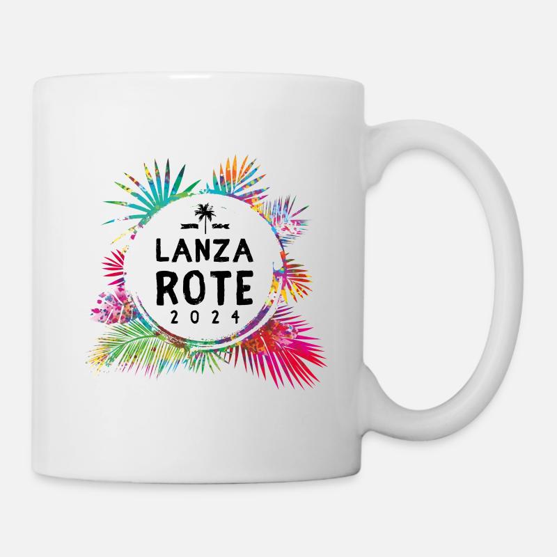 Lanzarote 2024 Colorful - Mug - white