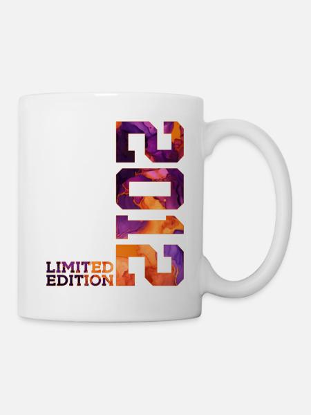 LIMITED EDITION 2012 14 JAHRE 14. GEBURTSTAG - Tasse - Weiß