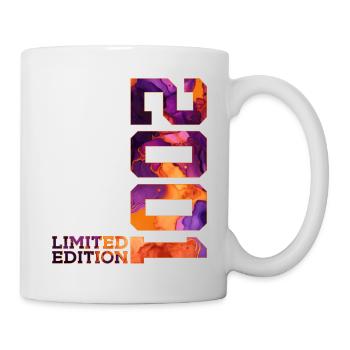 LIMITED EDITION 2001 25 YEARS 25TH BIRTHDAY - Mug - white - Right
