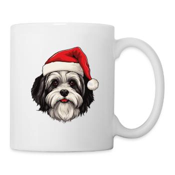 Havanese Dog Christmas Funny Xmas - Mug - white - Right