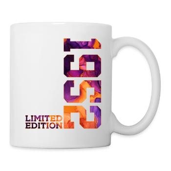 74. GEBURTSTAG 74 JAHRE LIMITED EDITION 1952 - Tasse - Weiß - Rechts