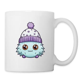 Froid, Hiver, Créature, Esquimau - Mug blanc - blanc - Droite