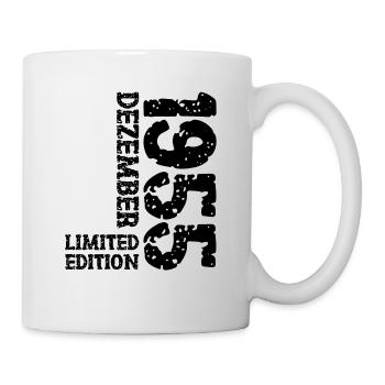 1955 décembre édition limitée 68e anniversaire décoration - Mug blanc - blanc - Droite
