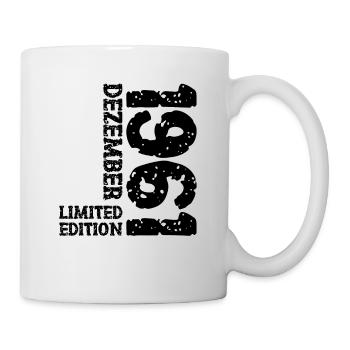 1961 December Limited Edition 62nd Birthday Decoration - Mug - white - Right