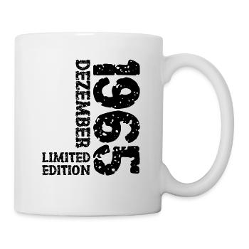 1965 décembre Limited Edition 58e anniversaire décoration - Mug blanc - blanc - Droite