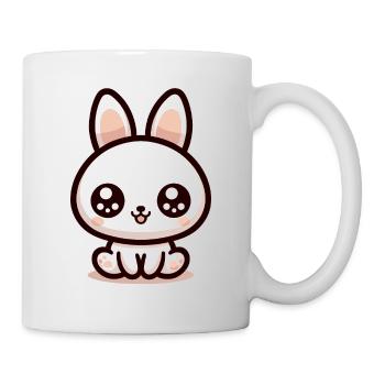 Rabbit Bubble Tea Kawaii - Mug - white - Right