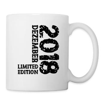 2018 December Limited Edition 5th Birthday Decoration - Mug - white - Right