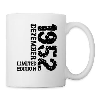 1952 décembre Limited Edition 71e anniversaire décoration - Mug blanc - blanc - Droite