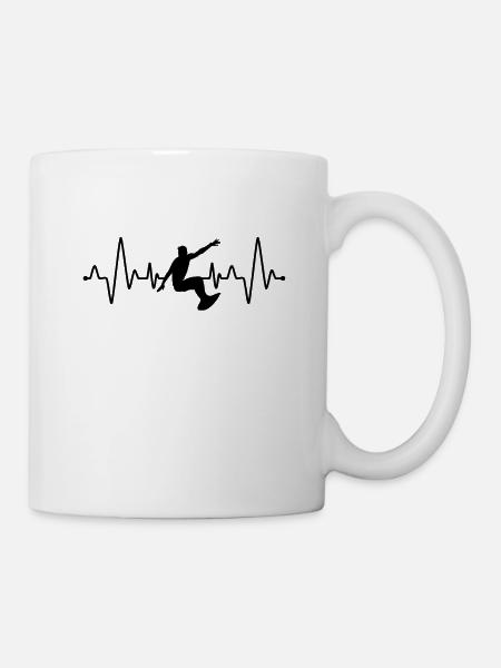 Ski nautique Heartbeat - Mug blanc - blanc