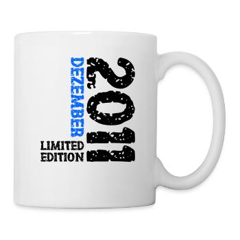2011 Décembre Édition Limitée 12e Anniversaire Décoration - Mug blanc - blanc - Droite