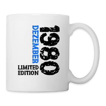 1980's December Limited Edition 43rd Birthday Decoration - Mug - white - Right