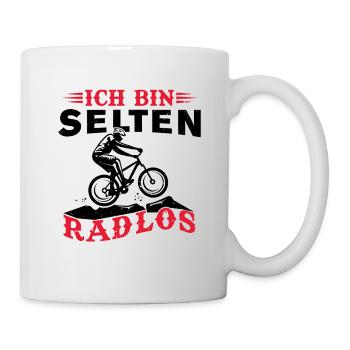I'm Cycling Cyclist Saying - Mug - white - Right