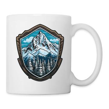 Mountains Symbol Mountaineering - Mug - white - Right