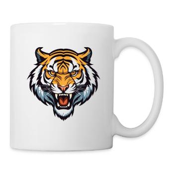 Tiger Head - Mug - white - Right