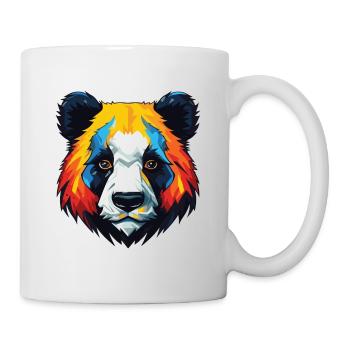 Panda Head - Mug - white - Right