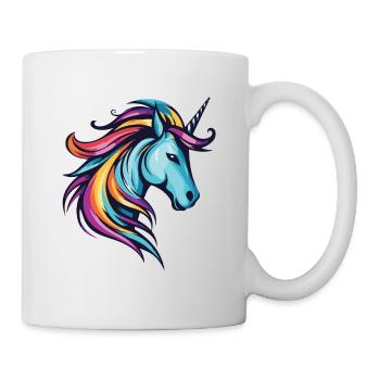 Unicorn Head - Mug - white - Right