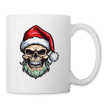 Santa Claus Skull - Mug - white - Right