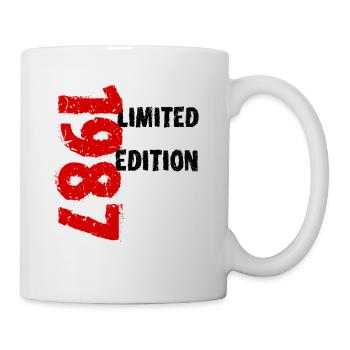 1987 Édition limitée 36e anniversaire Cadeau amusant - Mug blanc - blanc - Droite