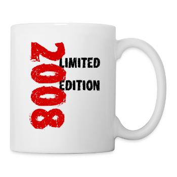 2008 Édition Limitée Anniversaire Cadeau Femme Mari - Mug blanc - blanc - Droite